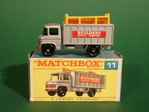 thumbnail image 2 of Vintage Lesney Matchbox No. 11 Mercedes Scaffolding Truck – Reproduction Scaffolds – UK Made 2 of 5